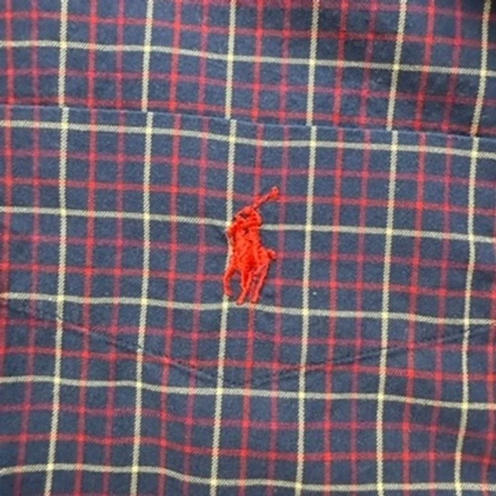 Polo‎ Ralph Lauren Button Down Shirt Plaid Classic Fit XL Long Sleeve Pony Logo